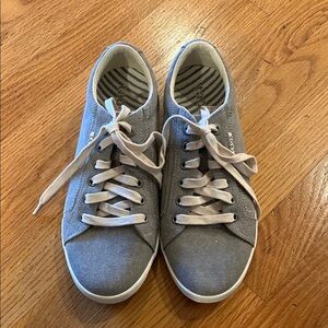 Grey Taos Star Canvas Lace-Up Sneakers 9.5-10M